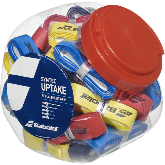 Jar of 30 BABOLAT uptake grips Jar of 30 BABOLAT uptake grips