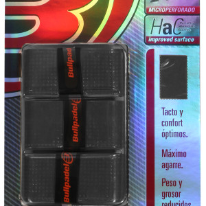 Pack of 3 BULLPADEL gb-1201 overgrips Pack of 3 BULLPADEL gb-1201 overgrips