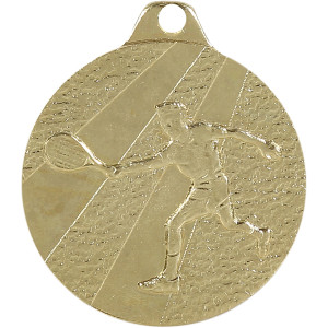 Medaille frappÉ fer tennis diametre 32mm Medaille frappÉ fer tennis diametre 32mm
