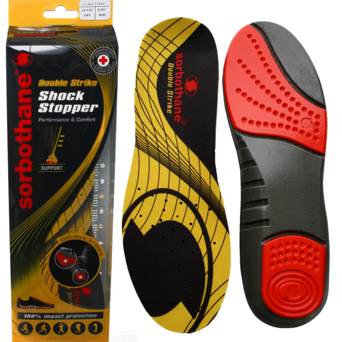 Semelles composites SORBOTHANE double strike