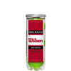 Tube of 3 WILSON rush 100 padel balls