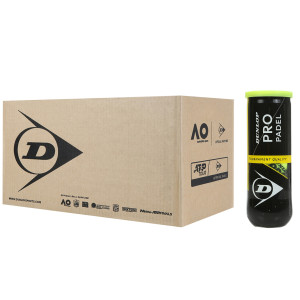 Box of 24 tubes of 3 DUNLOP pro padel balls