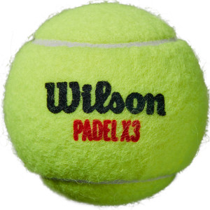 Tube of 3 WILSON padel balls