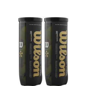 Bipack of 3 WILSON premier padel speed balls