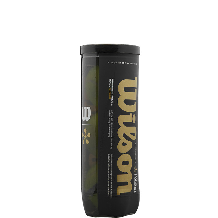 Tube of 3 WILSON premier speed padel balls Tube of 3 WILSON premier speed padel balls