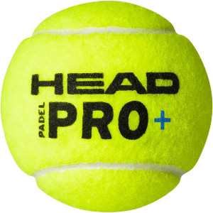 Tube of 3 balls HEAD padel pro +
