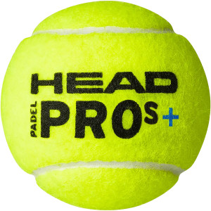 Tube of 3 balls HEAD padel pro s +