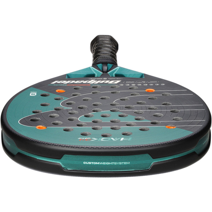 Padel test racket bullpadel hack 04 hybrid 2025 Padel test racket bullpadel hack 04 hybrid 2025