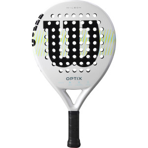 WILSON optix v1 white padel racket
