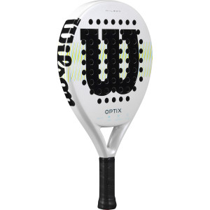 WILSON optix v1 white padel racket WILSON optix v1 white padel racket
