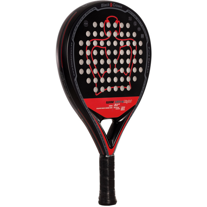 BLACK CROWN win ultra light padel racket BLACK CROWN win ultra light padel racket