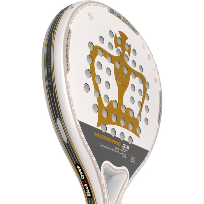 BLACK CROWN hurricane 3.0 padel racket BLACK CROWN hurricane 3.0 padel racket