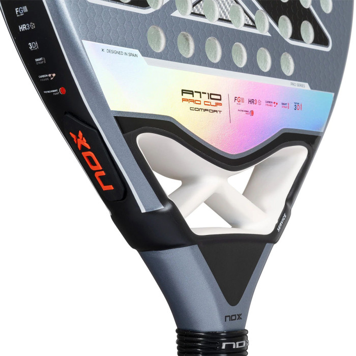 NOX at10 pro cup comfort padel racket by agustin tapia NOX at10 pro cup comfort padel racket by agustin tapia