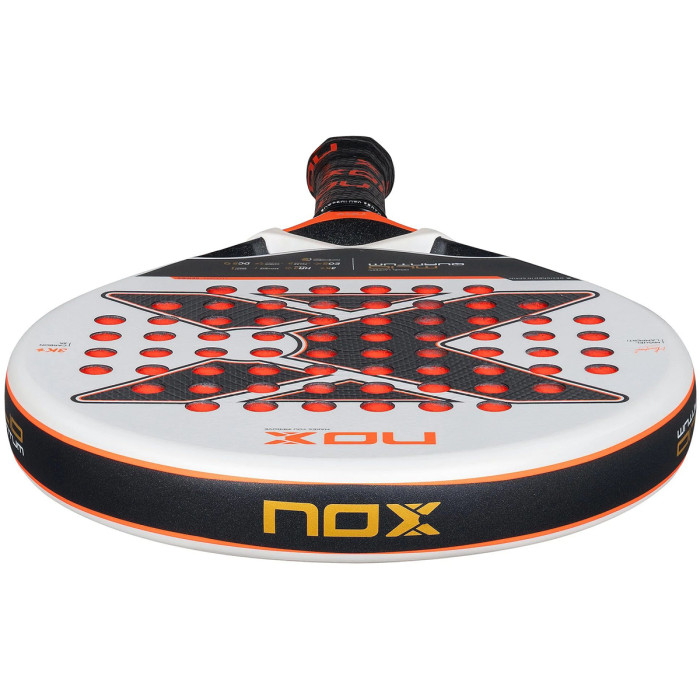 Raquett test de padel nox at10 genius attack 18k alum by agustin tapia Raquett test de padel nox at10 genius attack 18k alum by agustin tapia