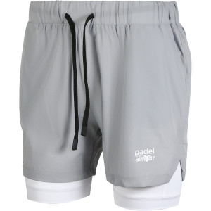 Short 2 en 1 PADEL MON AMOUR