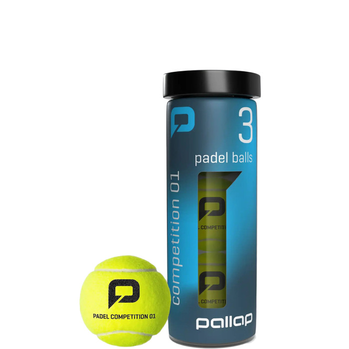 Tubes of 3 PALLAP padel balls Tubes of 3 PALLAP padel balls