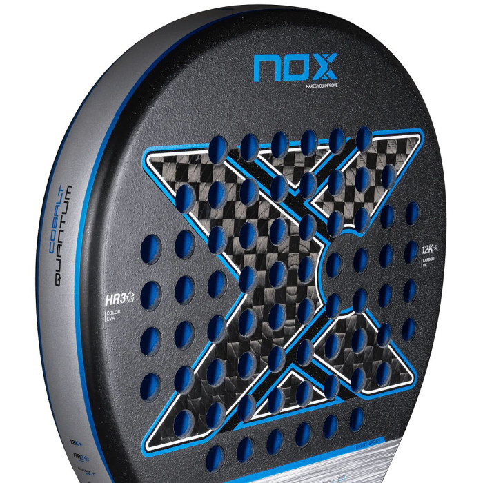 Nox quantum cobalt 12k padel test racket Nox quantum cobalt 12k padel test racket