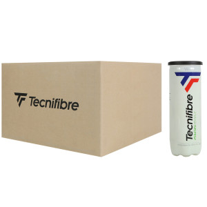 Box of 24 tubes of 3 TECNIFIBRE team padel balls Box of 24 tubes of 3 TECNIFIBRE team padel balls