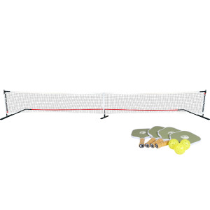 Kit raquettes + filet pickleball GAMMA school, university and club