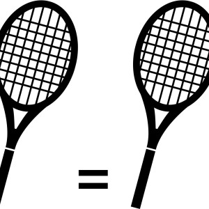 Matching 2 rackets Matching 2 rackets