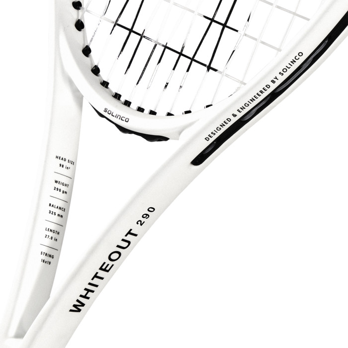 SOLINCO whiteout tennis racket (290 gr) SOLINCO whiteout tennis racket (290 gr)