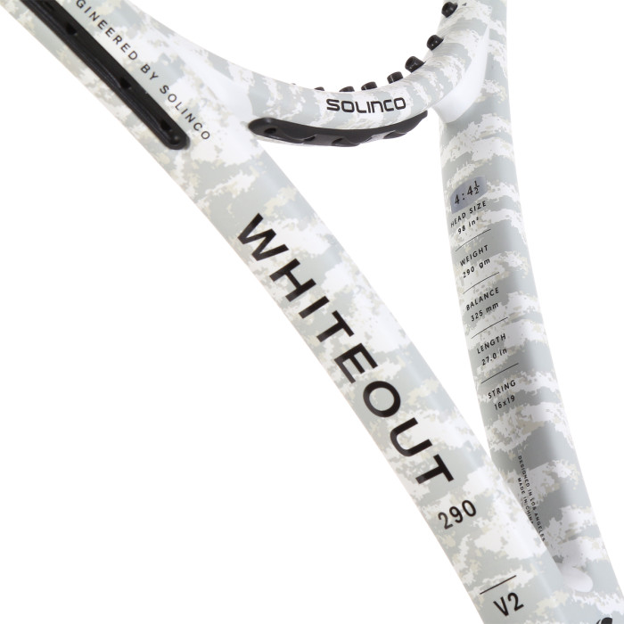 Raquette de tennis SOLINCO whiteout 98 v2 (290 gr) Raquette de tennis SOLINCO whiteout 98 v2 (290 gr)