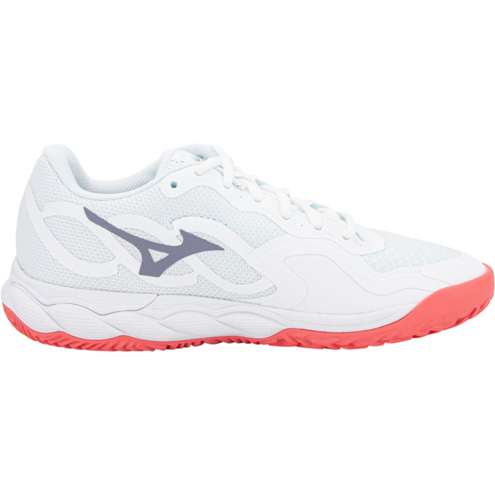 Chaususres MIZUNO femme wawe enforce court terre battue Chaususres MIZUNO femme wawe enforce court terre battue