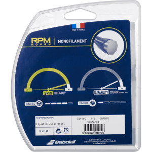 Cordage BABOLAT rpm rough (12 metres) Cordage BABOLAT rpm rough (12 metres)