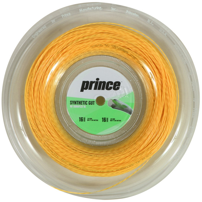Bobine PRINCE synthetic gut with duraflex (200 metres) Bobine PRINCE synthetic gut with duraflex (200 metres)