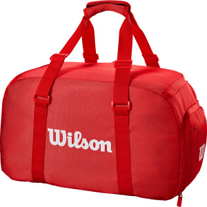 Duffle bag small WILSON super tour red 2025 Duffle bag small WILSON super tour red 2025