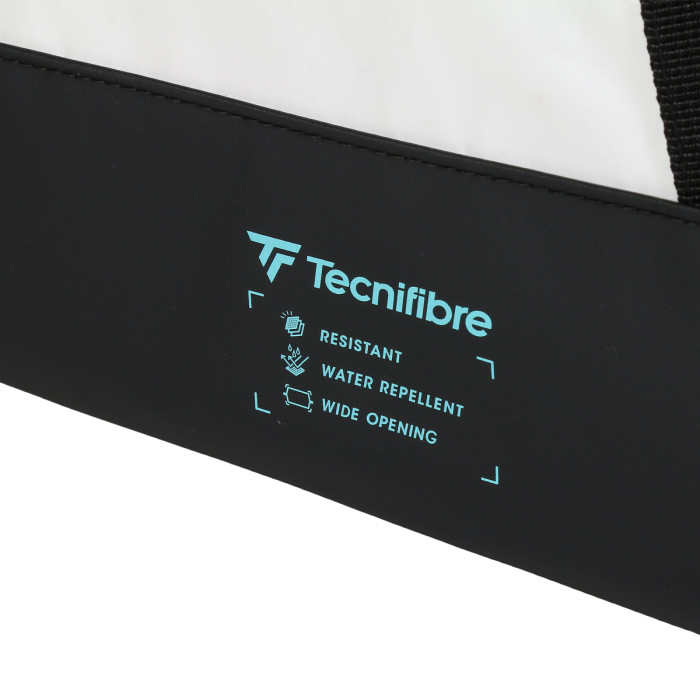 TECNIFIBRE tour endurance duffel bag white blue TECNIFIBRE tour endurance duffel bag white blue
