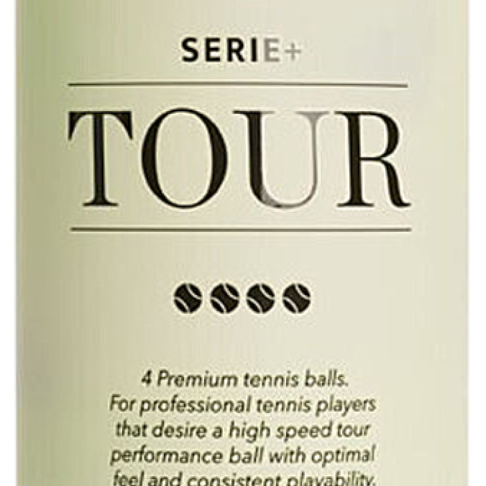 Tube of 4 TRETORN serie+ balls