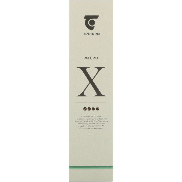 Tube of 4 TRETORN micro x balls Tube of 4 TRETORN micro x balls