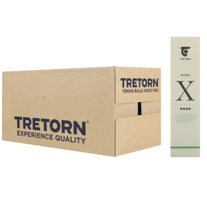 Carton de 30 tubes de 4 balles TRETORN micro x Carton de 30 tubes de 4 balles TRETORN micro x