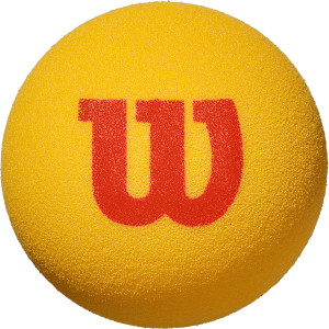 Bag of 6 WILSON starter foam balls