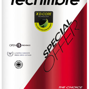 Bipack of 4 TECNIFIBRE x-one balls