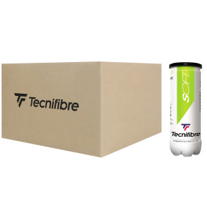 Carton 24 tubes of 3 TECNIFIBRE soft balls Carton 24 tubes of 3 TECNIFIBRE soft balls