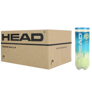 Box of 24 tubes of 3 HEAD pro balls Box of 24 tubes of 3 HEAD pro balls