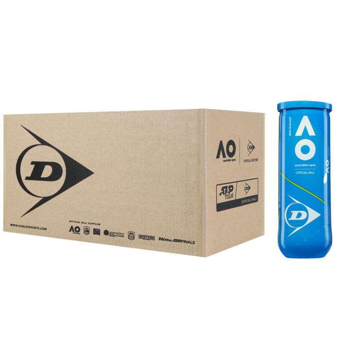 Box of 24 tubes of 3 balls DUNLOP australian open