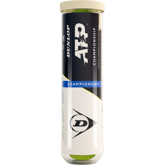 Tube of 4 DUNLOP atp championship balls