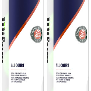 Bipack of 4 WILSON roland garros all court balls
