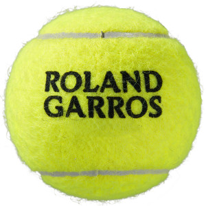 Bipack of 4 WILSON roland garros all court balls