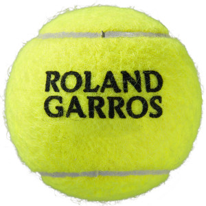Bipack of 4 WILSON roland garros official clay balls