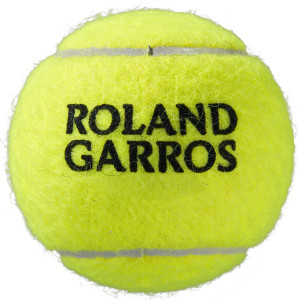 Tube of 3 WILSON roland garros clay court balls Tube of 3 WILSON roland garros clay court balls
