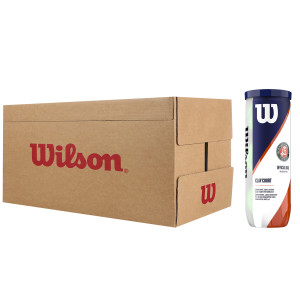 Box of 24 tubes of 3 WILSON roland garros official clay balls Box of 24 tubes of 3 WILSON roland garros official clay balls