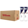 Box of 9 bipacks of 4 WILSON roland garros all court balls