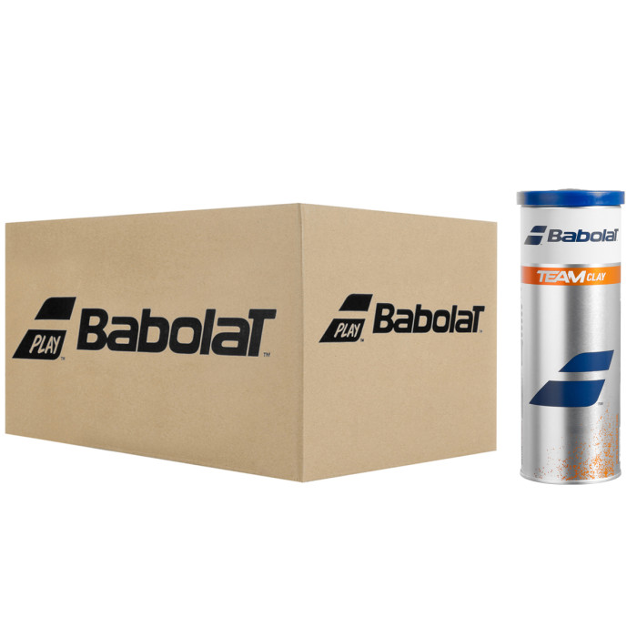 Box of 30 tubes of 3 BABOLAT team clay balls