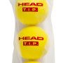 Bag of 3 foam balls HEAD tip foam red