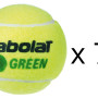 Refill 72 BABOLAT green balls