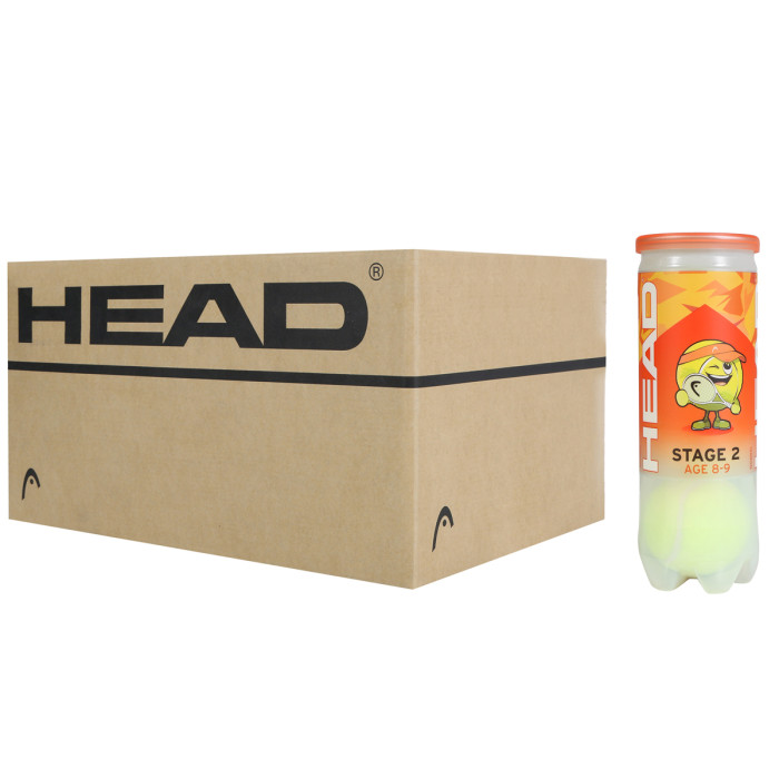 Tube of 3 orange HEAD tip balls Tube of 3 orange HEAD tip balls